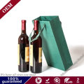 Manufacture Direct Cheap Customized Logo Stock Gift Red Wine Paper Bags with Handles for Party